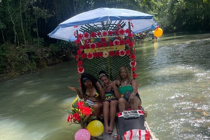 Montego Bay Jetski and Bamboo River Rafting Private Tour - Tropical Bliss Beach and the one-hour ocean stop