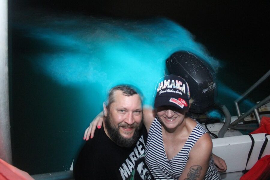 Montego Bay: Luminous Lagoon Evening Boat Tour - The photography problem