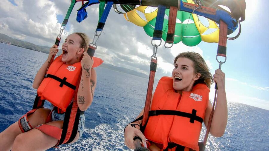 Montego Bay: Parasailing and Jet Ski Combo with Pickup - Thirty minutes on a Montego Bay jet ski