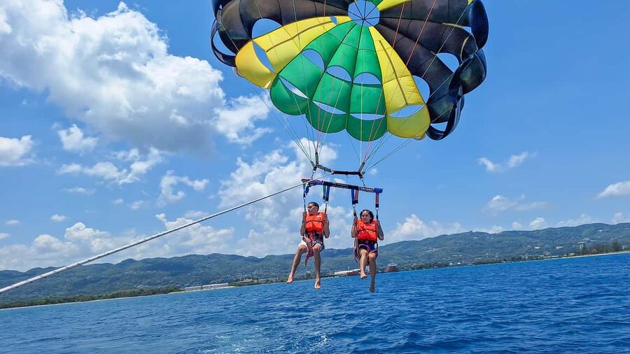 Montego Bay: Parasailing and Jet Ski Combo with Pickup - The schedule needs a quick confirmation