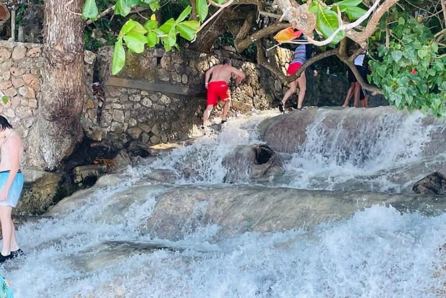 Montego Bay: Private Dunn's River Falls and Blue Hole Tour - Blue Hole and Island Gully Falls
