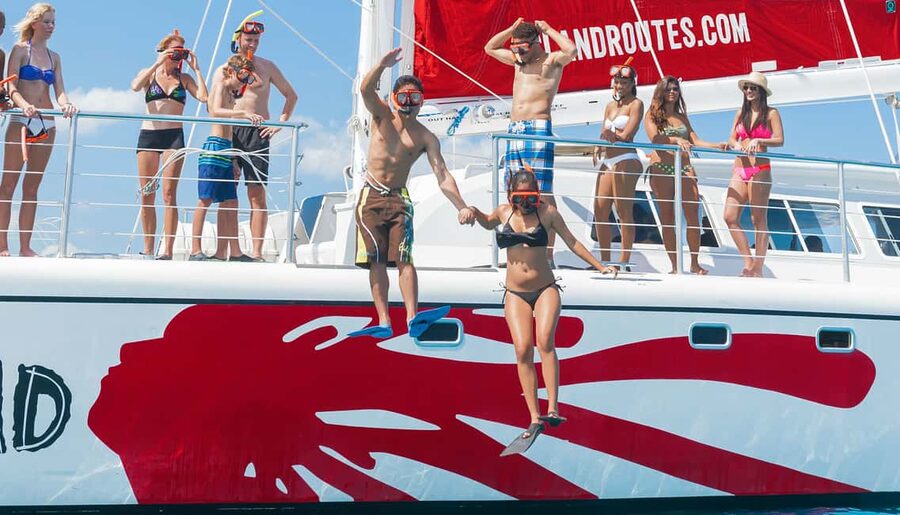 Montego Bay: Reggae Family Catamaran Cruise with Snorkeling - Health, comfort, and who should skip it