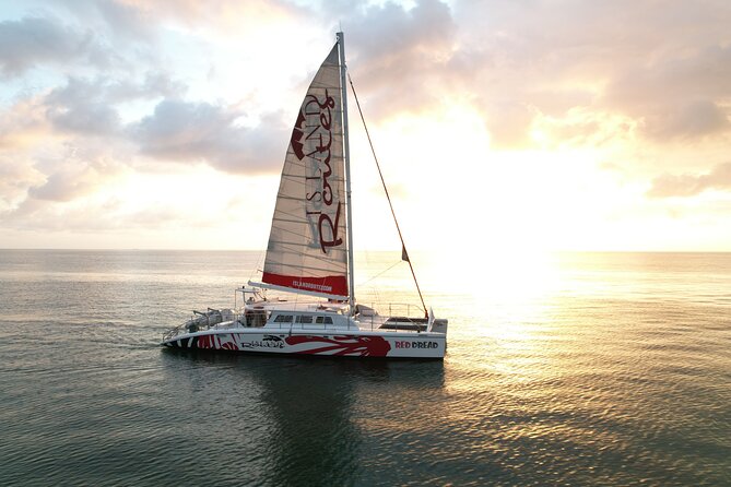 Montego Bay: Reggae Sunset Catamaran Cruise - A catamaran ride with a club-on-water mood