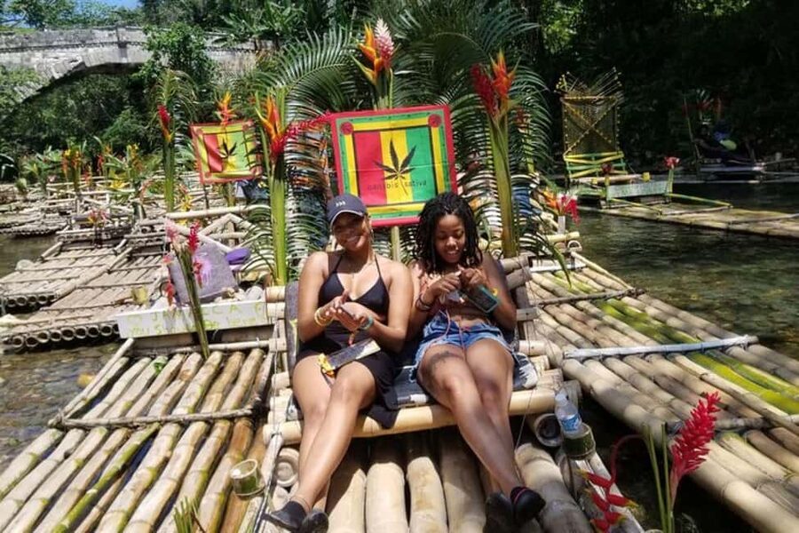 Montego Bay: River Rafting and Dunn's River Falls Day Trip - The Rio Nuevo raft ride: quiet water and local stories