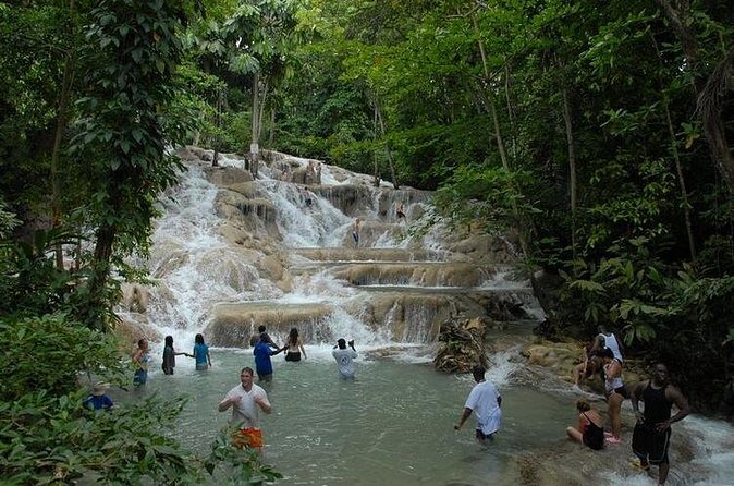 Montego Bay tour: Dunn's River Falls - Damien, Alex, and the Human Touch