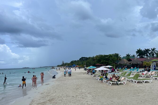 Negril Glass Bottom Boat Tour+Snorkeling visit Booby cay island - Reaching Negril and Seven Mile Beach