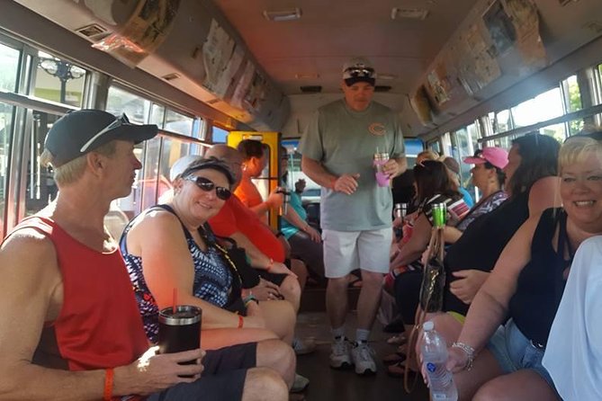 Negril One Love Bus Bar Crawl - Five to seven bars, with about 20 minutes at each stop