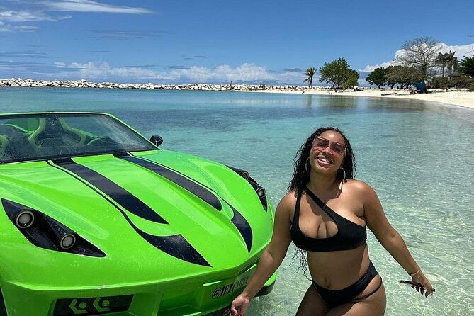 New Jet Car Activity In Montego Bay Jamaica - Driving A Jet Car Off Montego Bay