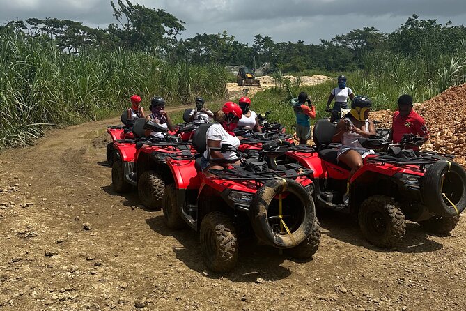 No driver’s license required Atv ride with transportation. - Leaving Montego Bay by Air-Conditioned Vehicle