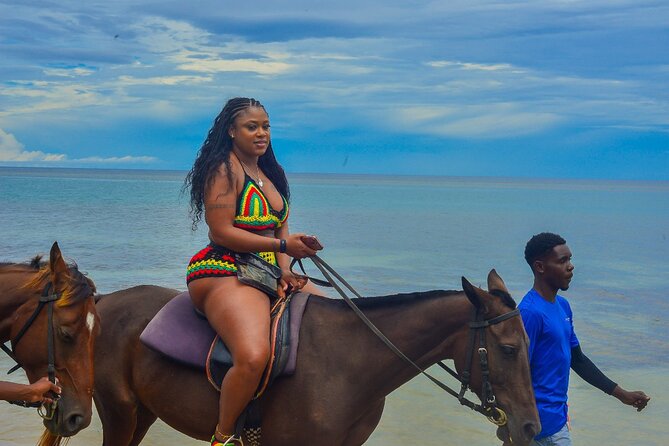 OCEAN HORSE-BACK RIDING & BAMBOO RAFTING + Limestone MASSAGE - Bamboo rafting on the Stann and St Mary river