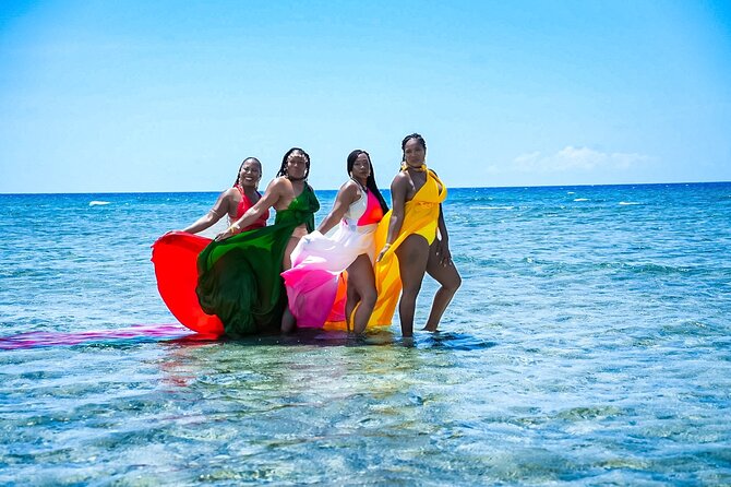 OceanShootJamaica Flying Dress, Montego Bay - Thirty Minutes of Posing and Photos