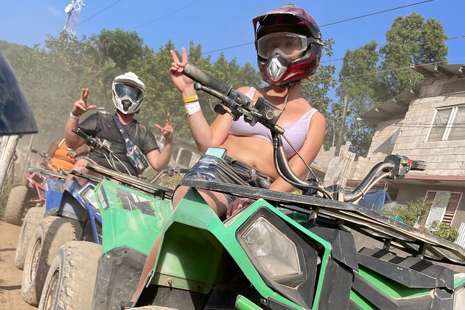 Ocho Rios ATV, Horseback Riding, Dunn's River and Bamboo Rafting - Bamboo rafting on the White River with a limestone massage
