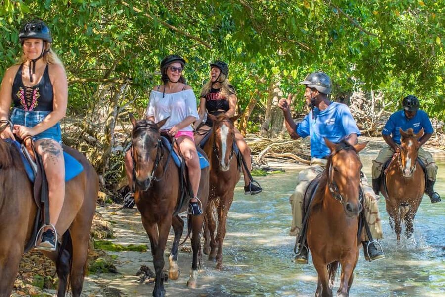 Ocho Rios: Horseback Riding in the Ocean and Bamboo Rafting - Beach time for swimming and a possible Jamaican lunch
