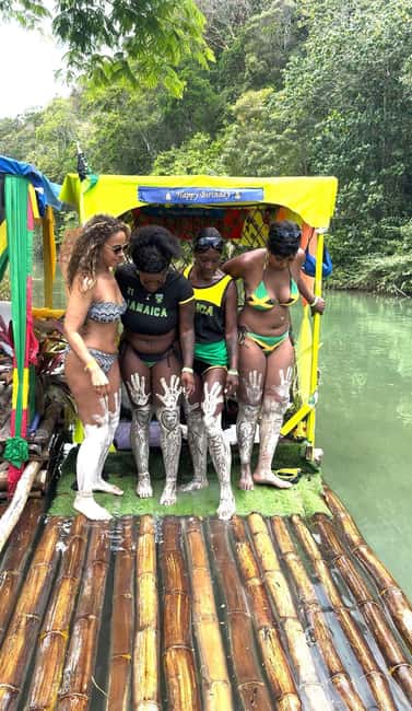 Ocho Rios Jamaica: River Bamboo Rafting Activity - A Private Beach Stop After the River