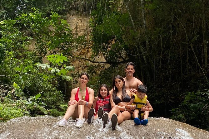 Original Blue Hole St. Ann Ocho Rios Jamaica Admission Fee Ticket - The rock jump for a bigger thrill