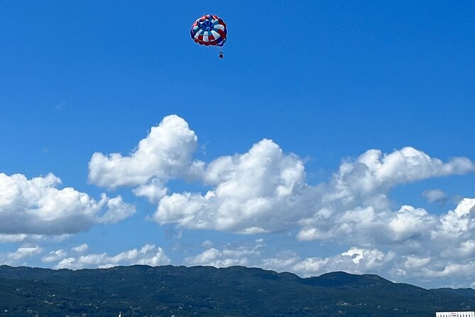 Parasailing above Turquoise Ocean Waters in Montego Bay - How the $113 price makes sense