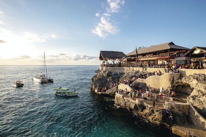 PARTY Catamaran Cruise with Snorkeling Rick's Cafe ADULTS ONLY - Rick’s Café, cliff jumpers, and the sunset hour