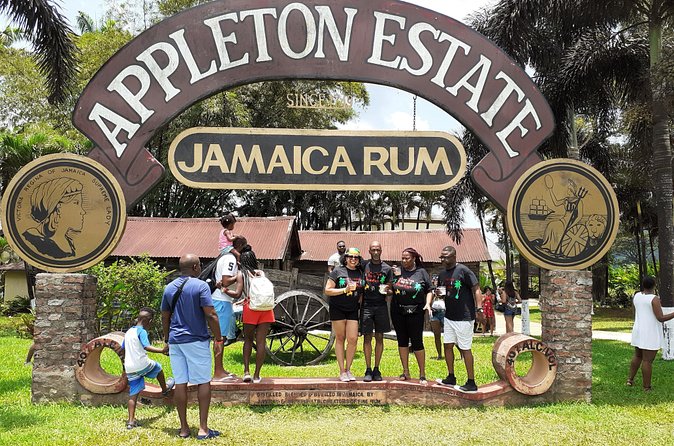 Pelican Bar, Appleton Rum Tour, YS Falls Jamaica south coast experience Montego - YS Falls: seven cascades and a chance to cool off