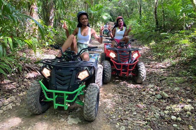 Private ATV Ride 7 Mile Beach & Rick’s Café Negril Tour - The ATV ride at Missile Adventure Park