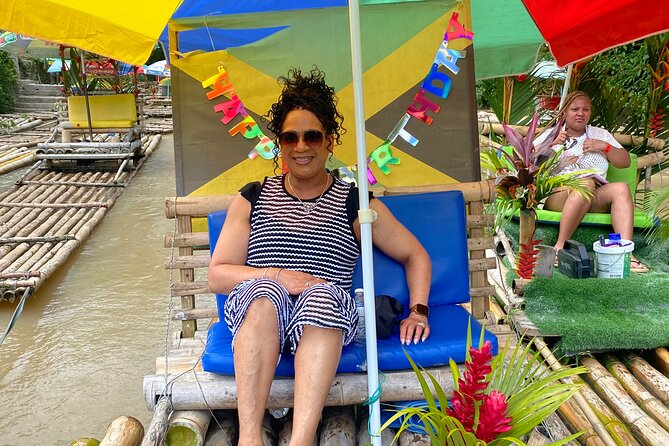 Private Bamboo Rafting and Limestone Massage In Montego Bay - Montego Bay from the passenger seat