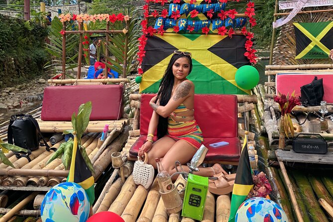 Private Bamboo Rafting and Limestone Massage In Montego Bay - The limestone foot massage