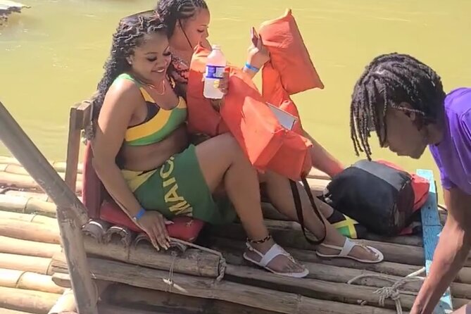 Private Bamboo Rafting in Montego Bay - Fresh coconut and the return upriver
