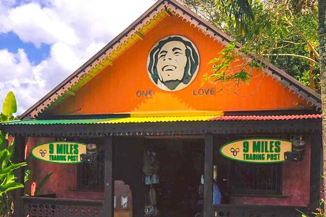 Private Bob Marley 9 mile & DunnsRiverFalls Tour from Montego Bay - Arriving at Bob Marley’s Nine Miles