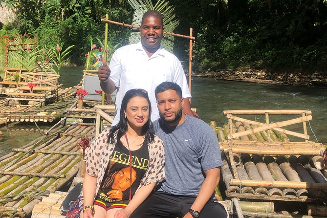 Private Decorated Bamboo Rafting Lethe - Leaving Montego Bay for the Great River