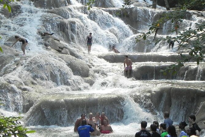 Private Dunn's River Falls and Blue Hole Tour Ocho Rios Jamaica - Blue Hole: pools, rope swings, and cave exploring