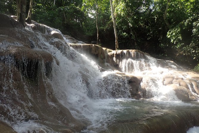 [PRIVATE] Dunn's River Falls, Blue Hole & Secret Falls w/Entrance - Dunn’s River Falls gives you Jamaica’s famous climb