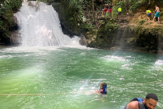 Private fun fill tour from Montego Bay to dunns river & blue hole - Who will enjoy this day most