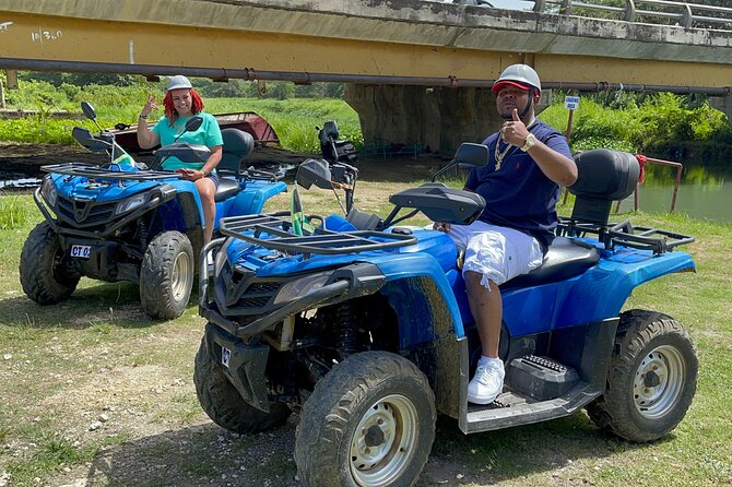 Private Half-Day Tour ATV's and Rick's Cafe with Pickup - Mud, rivers, and Jamaican back roads on the ATV ride