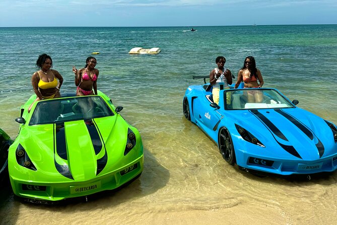 Private Jet Car or Jet Ski Experience in Montego Bay - A Corvette that trades asphalt for Montego Bay water