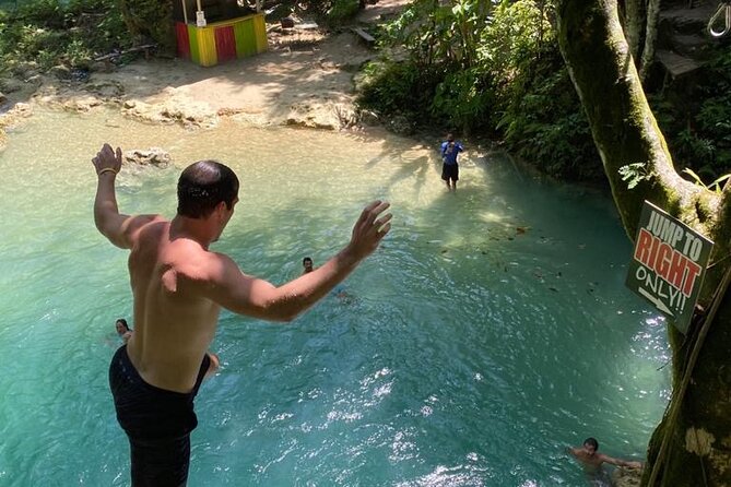 Private Konoko Falls and Blue Hole Combo Tour from Ocho Rios - Blue Hole: natural pools, waterfalls, and caves