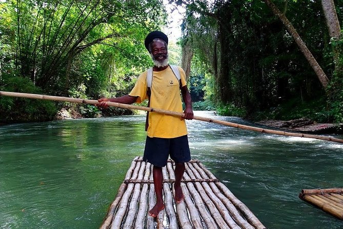 Private Roundtrip Transportation to Martha Brae Rafting - What the bamboo raft ride is like