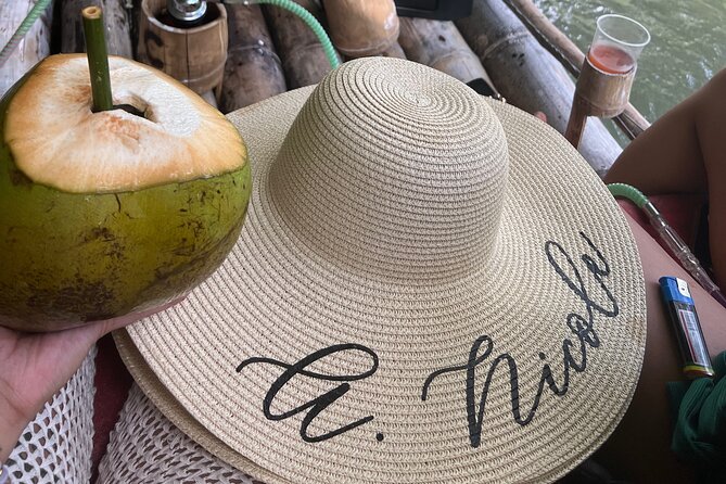 Private Tour Bamboo Rafting & Limestone Massage In Montego Bay - The bamboo raft ride at Lethe Estate