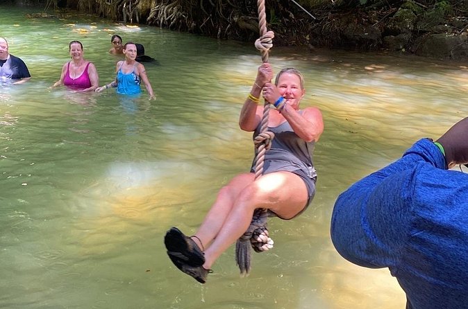 Private YS Falls and Zipline Tour from Montego Bay - The family beach stop
