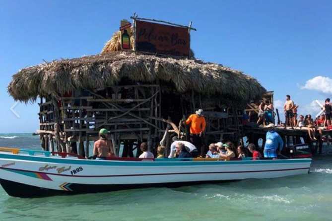 [PRIVATE] YS Falls, Black River, Pelican Bar - Entrance & Lunch - Floyd’s Pelican Bar: A Drink on a Sandbar
