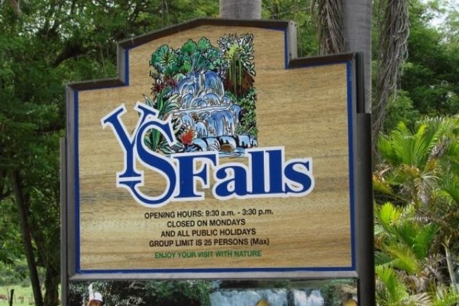 Private YS Falls Tour from Montego Bay - Crossing YS Estate by Tractor-Pulled Shuttle