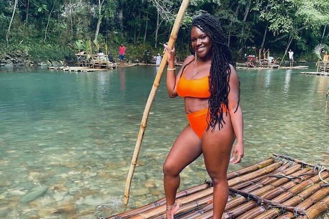 Rafting with Limestone Massage Lethe and free shuttle to Parties - Jamaican food, drinks, and roadside stops