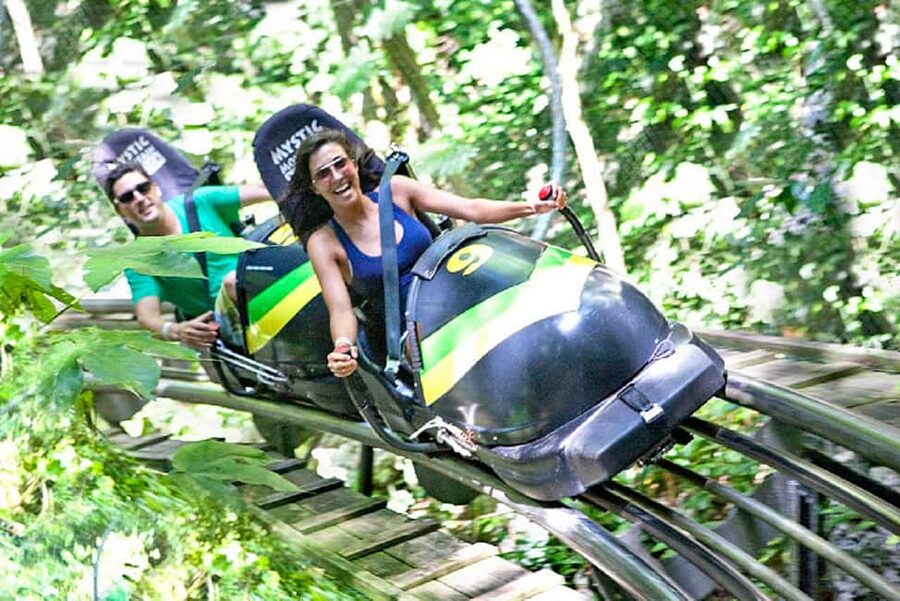 Rainforest Bobsled Mystic Mountain transportation - Pickup instructions at hotels, airports, and ports