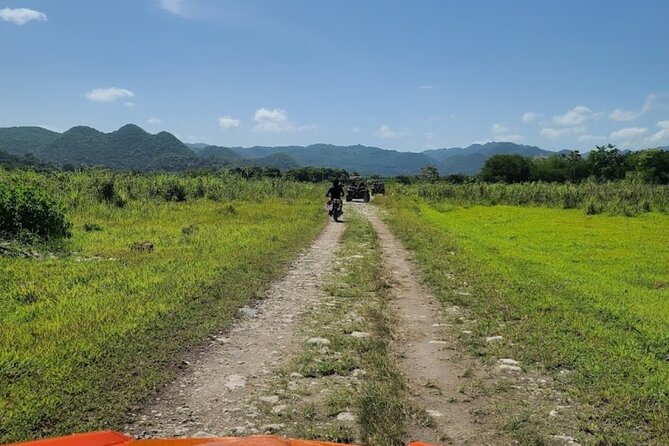 Rastasafari Experience ATV Adventure and Local Day Out - Riding the ATV through the Jamaican countryside