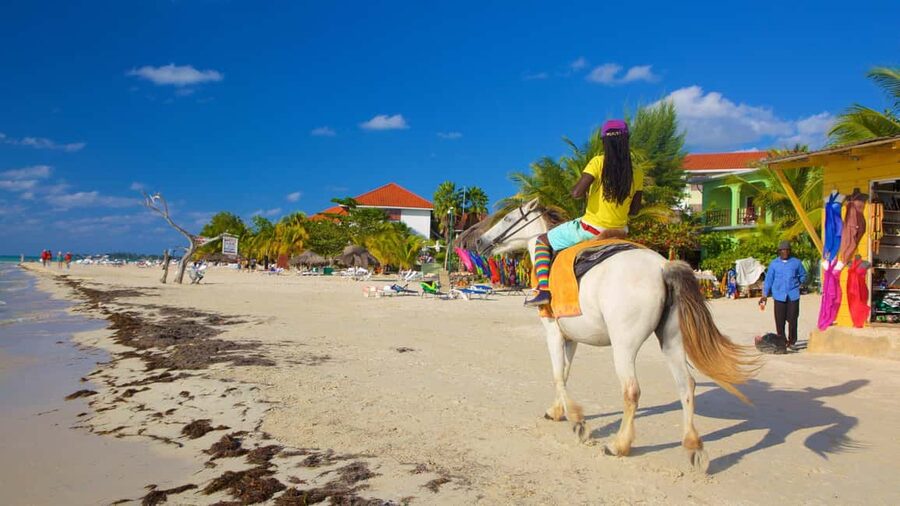 Ricks cafe & 7mile Beach Day Tour From Montego Bay. - Two hours on Seven Mile Beach