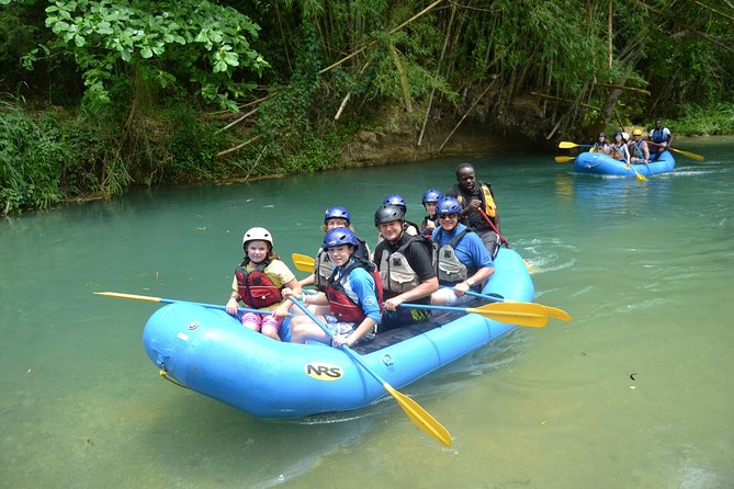 River Rapids Waterfalls Rafting and Beach Adventure - A Rio Bueno trip with a gentle whitewater pace