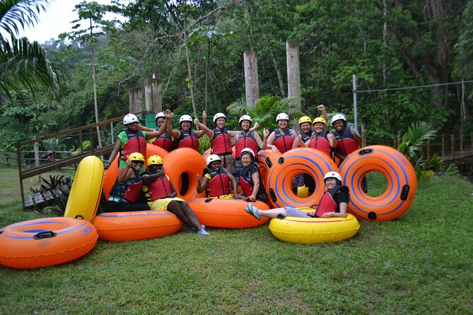 River Rapids Waterfalls Tubing and Beach Adventure with Transport - Safety, equipment, and group size