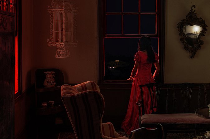 Rose Hall Great House Haunted Night Tour with Admission - Moving through the candlelit rooms