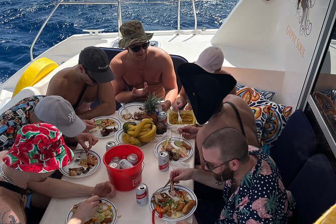 Sail Away in Montego Bay on a Private Catamaran - Music, Photos, and the Mood on Board