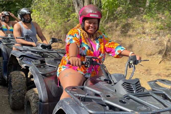 Skip the line ATV Mud and Bush Trail - The muddy trail and mountain views
