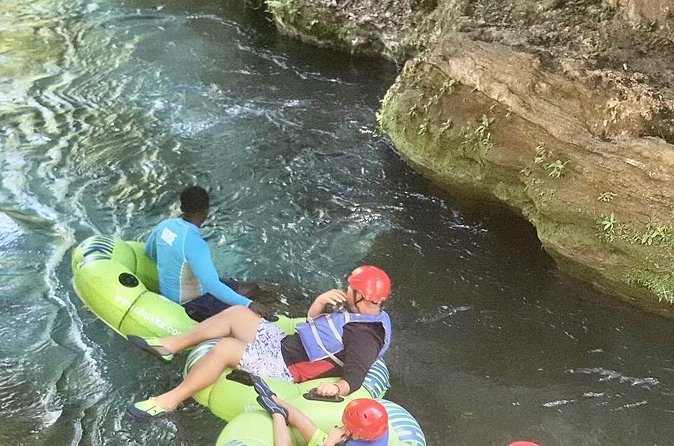 White River Tubing From Montego Bay - The Midway Cliff Jump