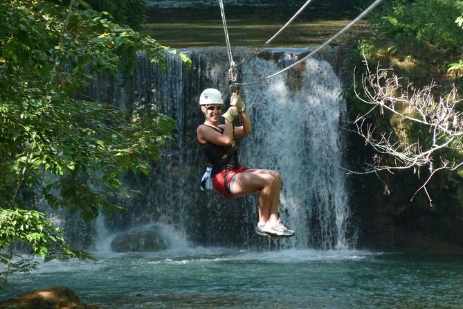Zip-lining/Horseback Rides/Cat & Atv Inclusive Act with Transpo From Montego Bay - Ziplining adds a short burst of height and speed